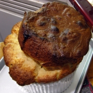 A UK Soufflé made with Guinness.